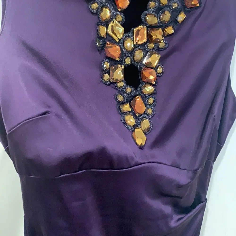 Purple stone front dress 👗 - Picture 10 of 16